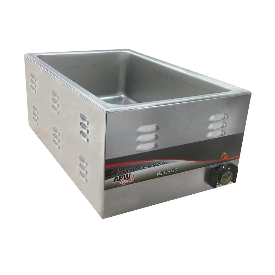 APW Wyott CW-2Ai Countertop Food Warmer – Single Well Stainless Steel Cooker