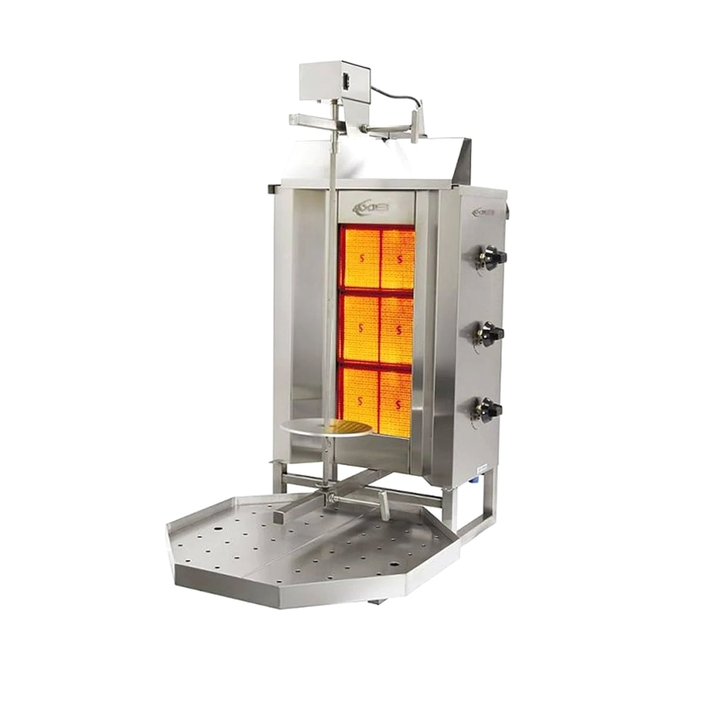 Axis AX-VB3 Vertical Broiler – 3-Burner Gyro / Doner Broiler