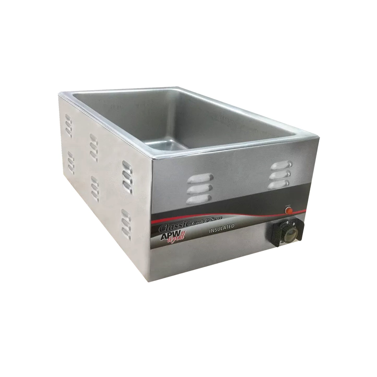 APW Wyott CW-2Ai Countertop Food Warmer – Single Well Stainless Steel Cooker