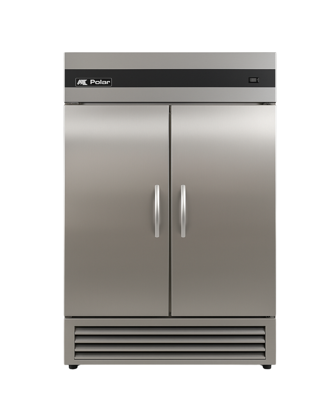 Polar PB54F Commercial Reach-In Freezer – 54 Cu. Ft. Bottom-Mount Stainless Steel Freezer