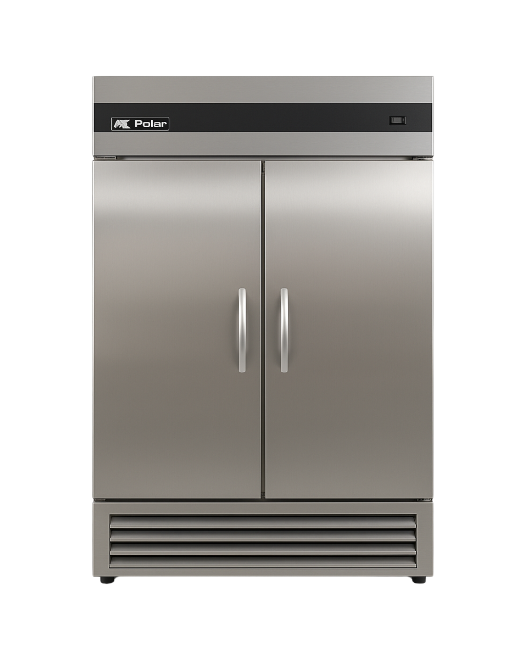 Polar PB54R Commercial Reach-In Refrigerator – 54 Cu. Ft. Bottom-Mount Stainless Steel Cooler