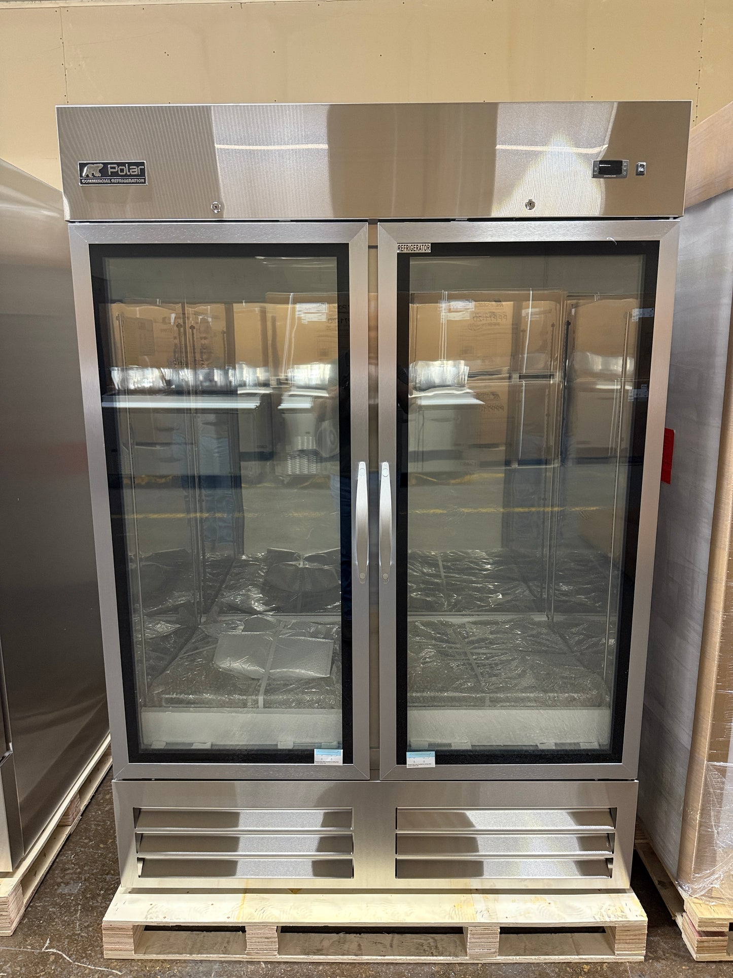 Polar Two Door Glass Cooler (Model PB54RG)