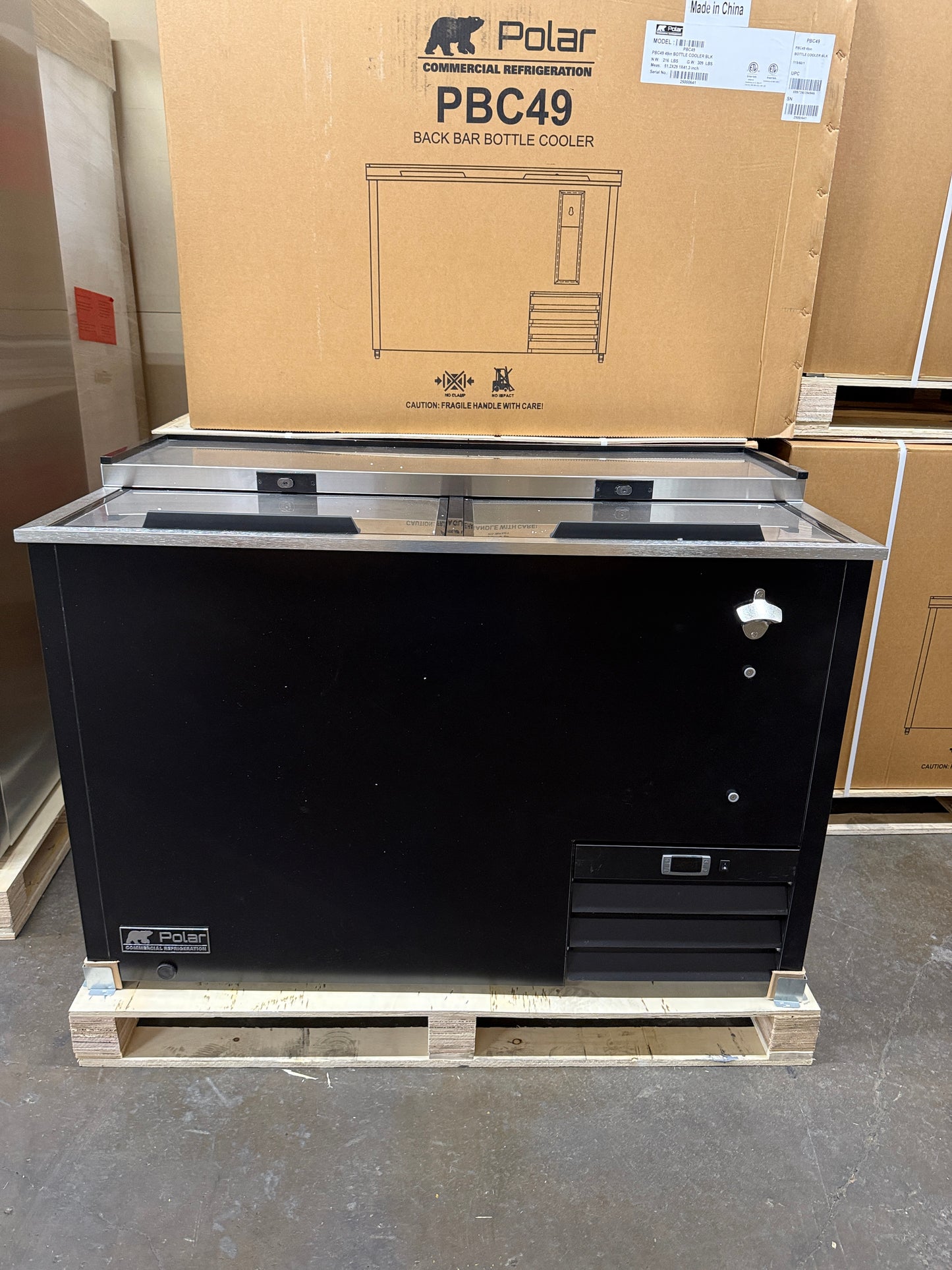 Polar 64" Bottle Cooler (Model PBC-64)