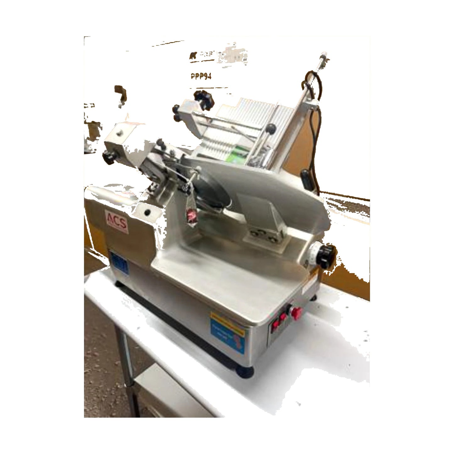 ACS HR-13 Commercial Automatic Meat Slicer – 13″ Heavy-Duty Stainless Steel
