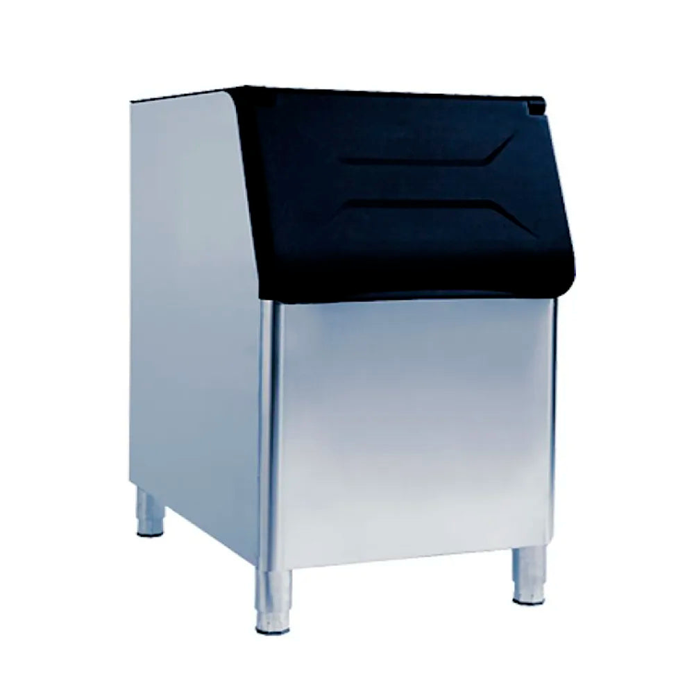 Osion OCM-350 + OB-350 Ice Machine Combo – 350 lb/24 hr Modular Ice Maker with 265 lb Storage Bin