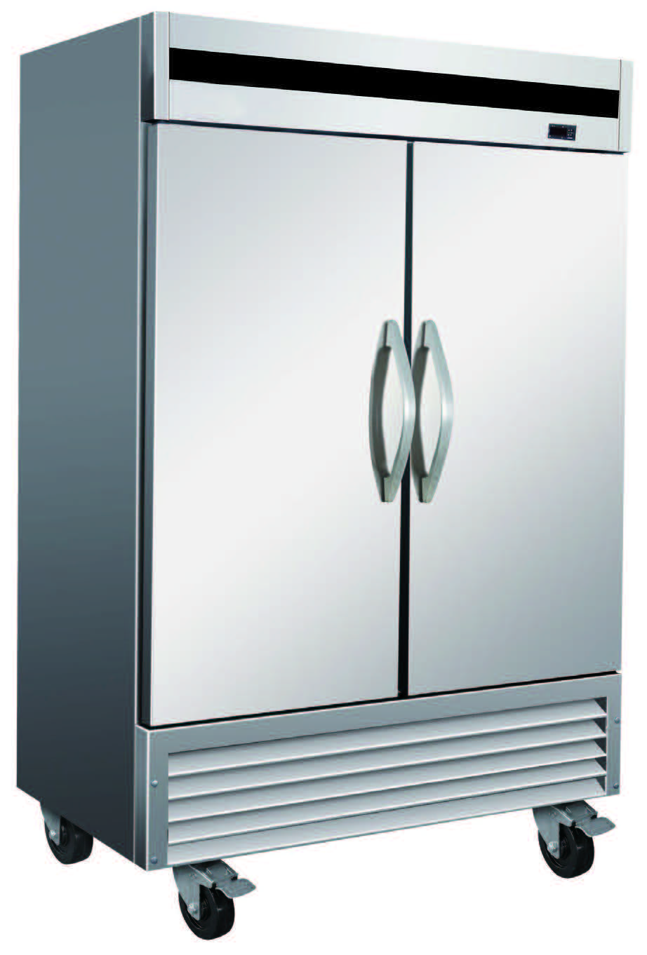 Polar PB54F Commercial Reach-In Freezer – 54 Cu. Ft. Bottom-Mount Stainless Steel Freezer