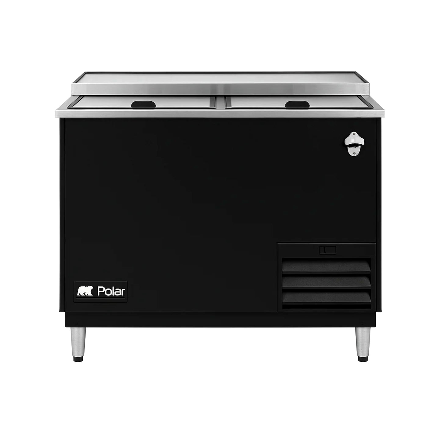 Polar PBC-49 Commercial Bottle Cooler – 49” Back Bar Beer Cooler