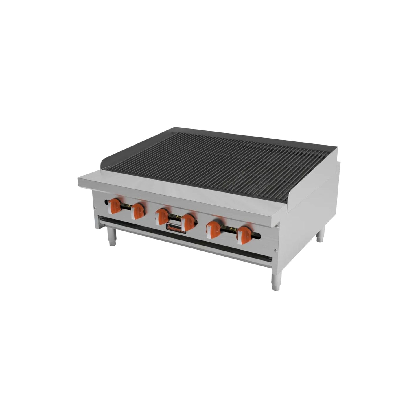 Sierra SRRB-36 Radiant Gas Charbroiler – 36” Commercial Countertop Grill for Restaurants