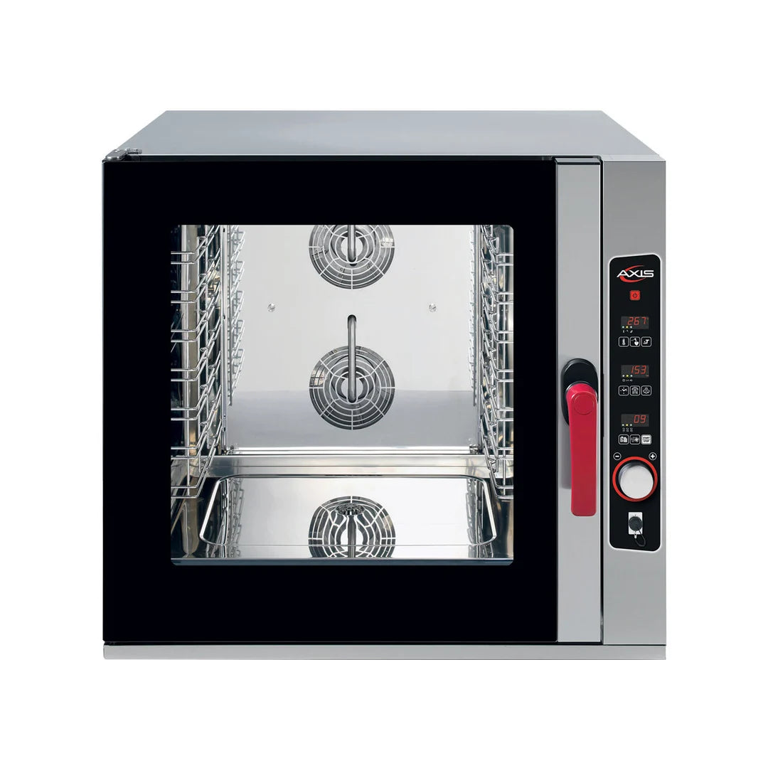 Axis AX-CL06D 6-Pan Digital Combi Oven – Full-Size, Programmable, 14,000W
