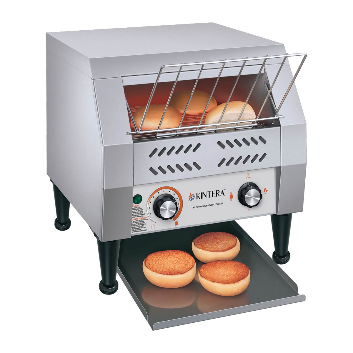 Kintera KCT10-120 Countertop Conveyor Toaster – High-Speed Commercial Bread Toaster