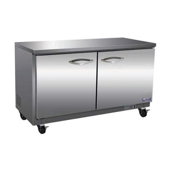 IKON IUC36F 36” Undercounter Freezer – Double Solid Door, 7.7 Cu. Ft., Commercial-Grade Storage
