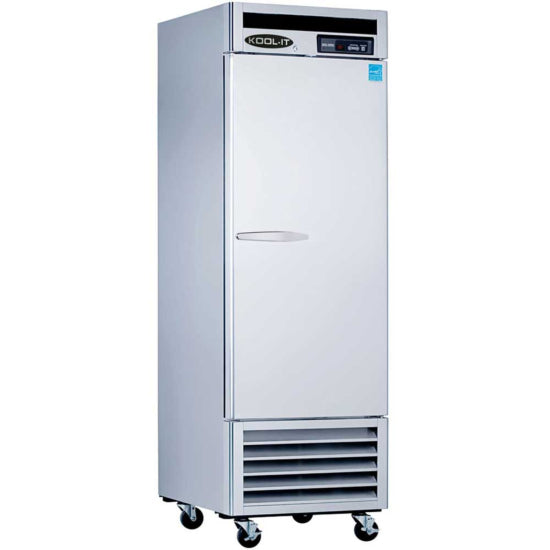Kool-It KBSR-1 26” Single Door Reach-In Refrigerator – Bottom Mount Compressor