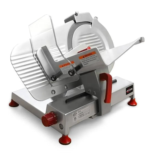 Axis AX-S10 ULTRA 10″ Manual Meat Slicer – Belt-Driven Commercial Slicer