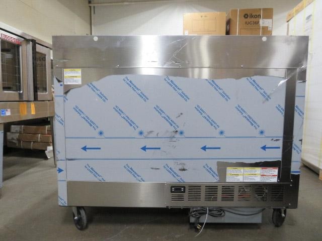 Beverage-Air SMF58HC-1-S 58" Stainless Steel 1-Sided Forced Air Milk Cooler