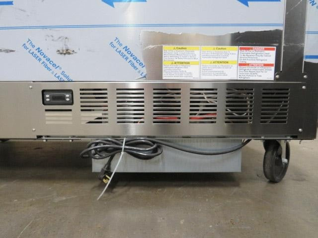 Beverage-Air SMF58HC-1-S 58" Stainless Steel 1-Sided Forced Air Milk Cooler