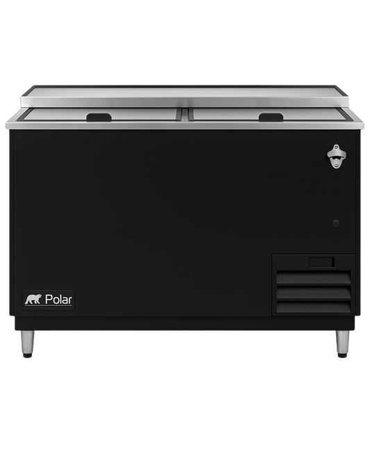 Polar PBC-64 Commercial Bottle Cooler – 64” Back Bar Beer Cooler