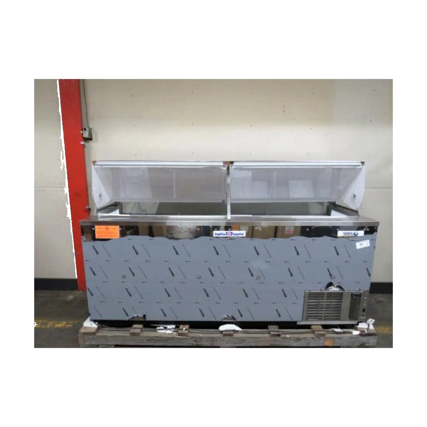 Global / Kelvinator VKDC87 Ice Cream Dipping Cabinet – 88” Display Freezer