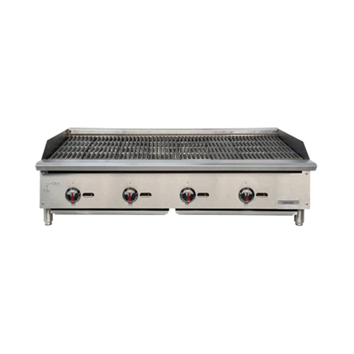 Kintera KCBR-48 Gas Charbroiler – 48” Commercial Countertop Charbroiler