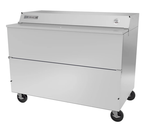 Beverage Air SMF58HC-1-S Milk Cooler – 58″ Single-Door Forced-Air Milk Cooler