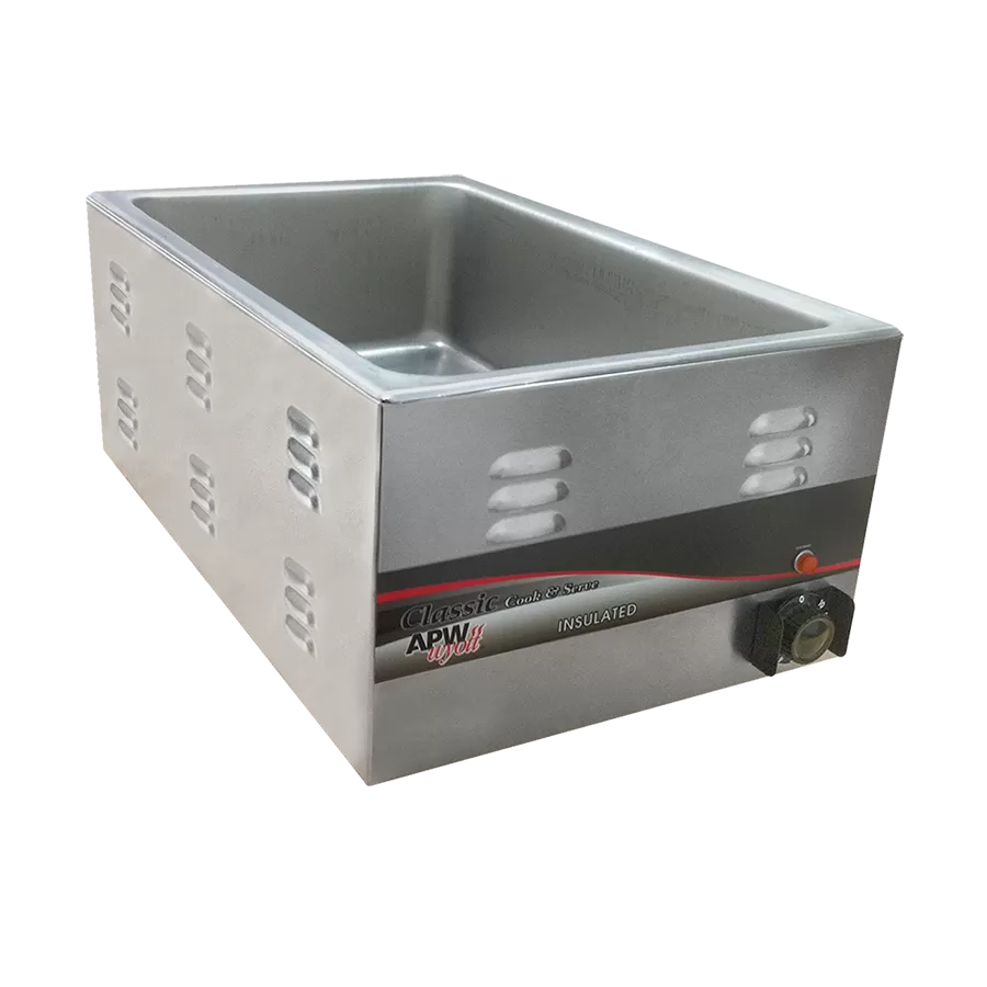 APW Wyott CW-2Ai Countertop Food Warmer – Single Well Stainless Steel Cooker