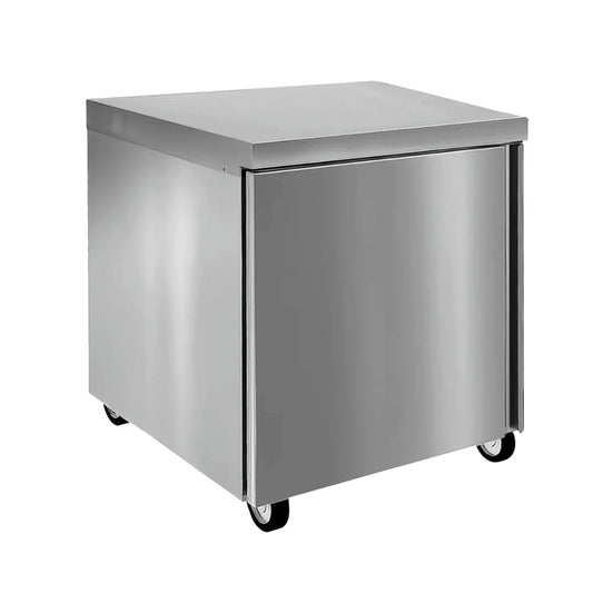 Delfield GUR24P-S 24-inch one-section Coolscapes undercounter refrigerator in stainless steel with single door