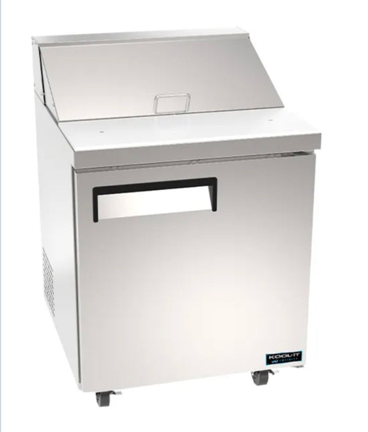 Kool-It Infinity KIN29MSP-HC 28” Mega Top Sandwich / Salad Prep Table – 12 Pan