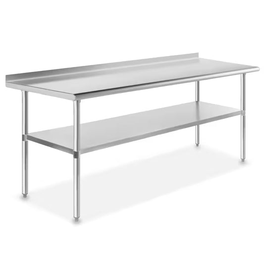 Gridmann GR24-BT2472 Stainless Steel Work Table – 24″ Depth Heavy Duty Prep Table