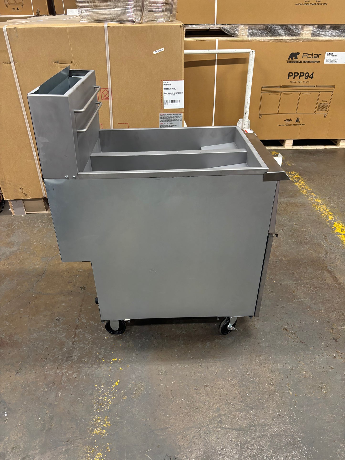 IKON IGF-40/40-NG Natural Gas Split Pot Commercial Fryer – 80 lb Total Capacity