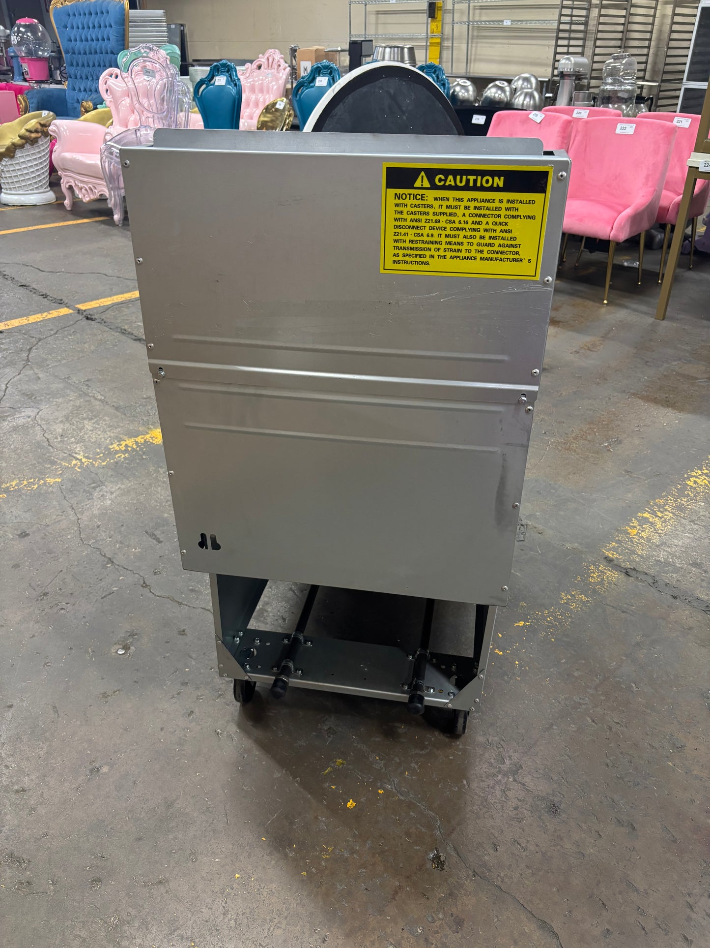 IKON IGF-40/40-NG Natural Gas Split Pot Commercial Fryer – 80 lb Total Capacity