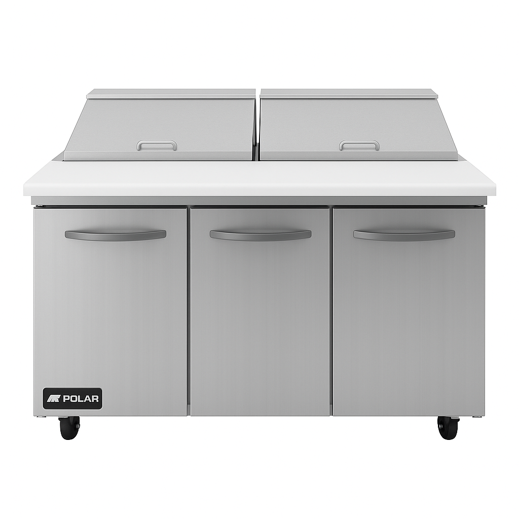 Polar 72" Sandwich Mega Top (Model PSP72M)