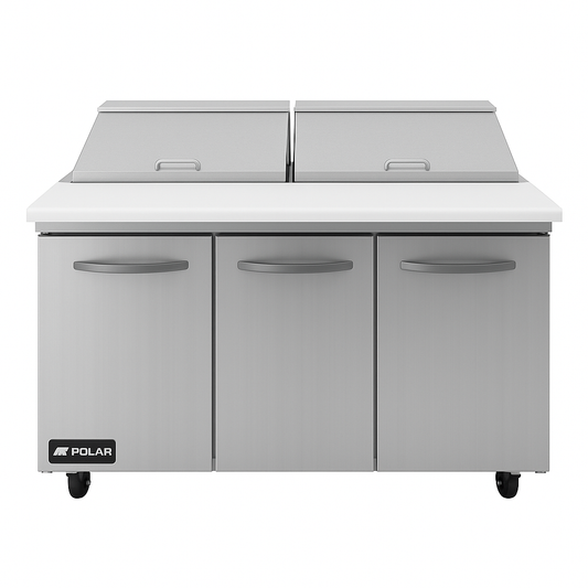 Polar 72" Sandwich Mega Top (Model PSP72M)