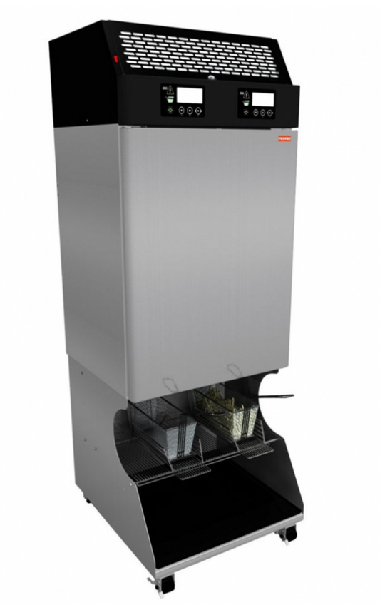 Franke F3D3 Refrigerated French Fry Dispenser – Dual Lane Automatic Fry Loader