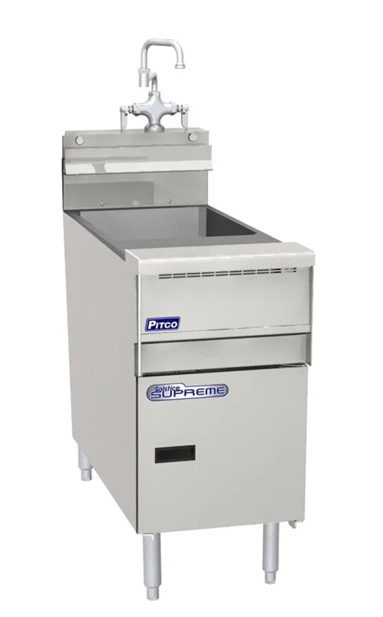 Pitco SSRS14 Solstice Supreme 10 Gallon Pasta Rinse Station – Stainless Steel