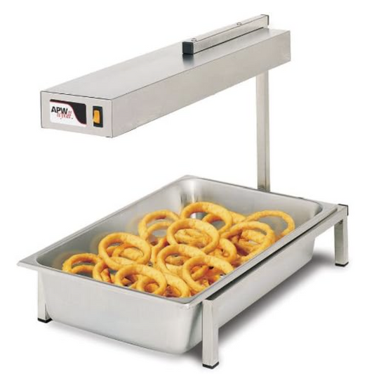 APW Wyott PD-1A Countertop Strip Heat Lamp – Single Rod Food Warmer (120V)
