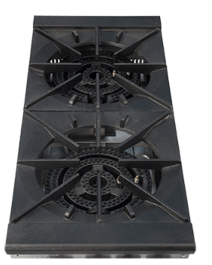 Kintera KSP2 Stock Pot Gas Range – 18″ Two-Burner Commercial Cooker