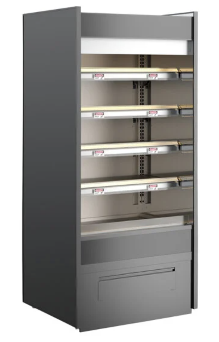 Oasis B3632H Heated Merchandiser – 36” Self-Service Hot Food Display Case