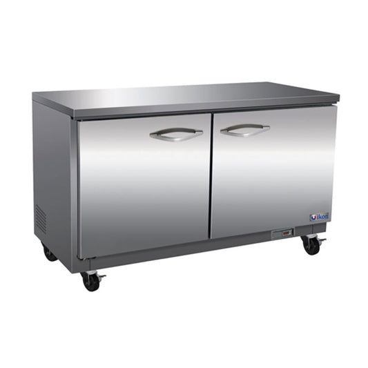 IKON IUC36F 36” Undercounter Freezer – Double Solid Door, 7.7 Cu. Ft., Commercial-Grade Storage