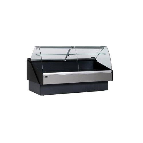 Hydra-Kool KPM-CG-100-SA 101” Curved Glass Refrigerated Deli Display Case – Self-Contained