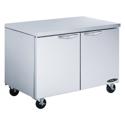 Kool-It KUCF-48-2 48” Double Door Undercounter Freezer – 13.1 Cu. Ft. – Optimize Your Kitchen Storage