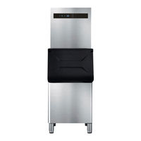 Osion OCM-350 + OB-350 Ice Machine Combo – 350 lb/24 hr Modular Ice Maker with 265 lb Storage Bin